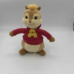 Alvin and the Chipmunk's  Alvin 8" Plush Stuffed Fox Chipwrecked 20th Century